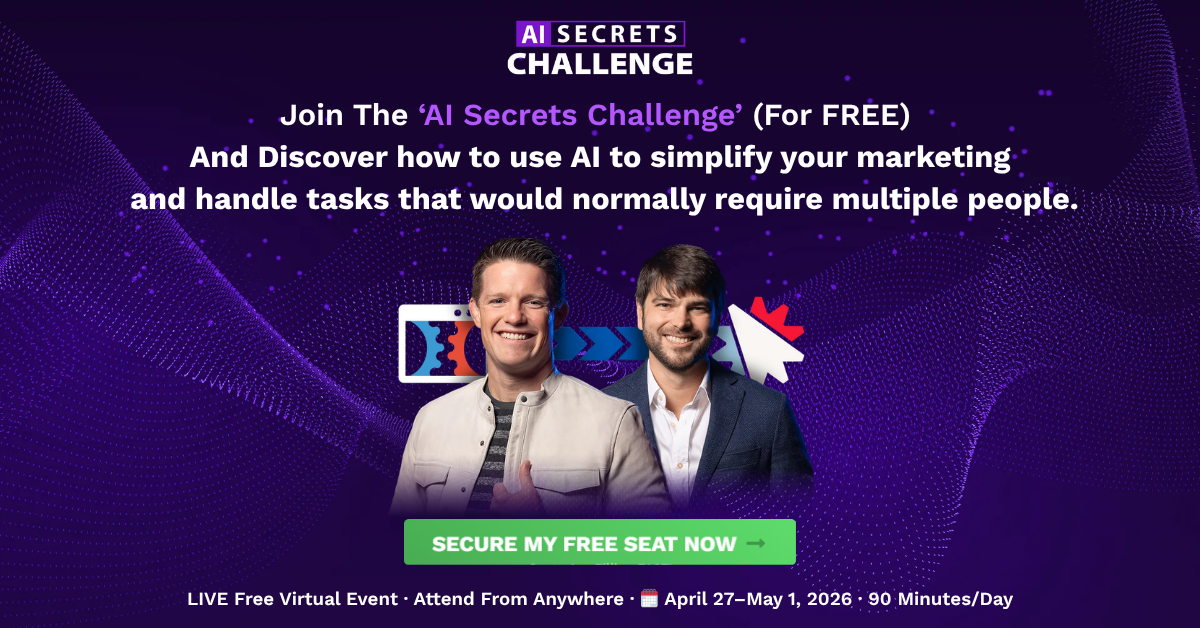 AI Secrets Challenge Russell Brunson