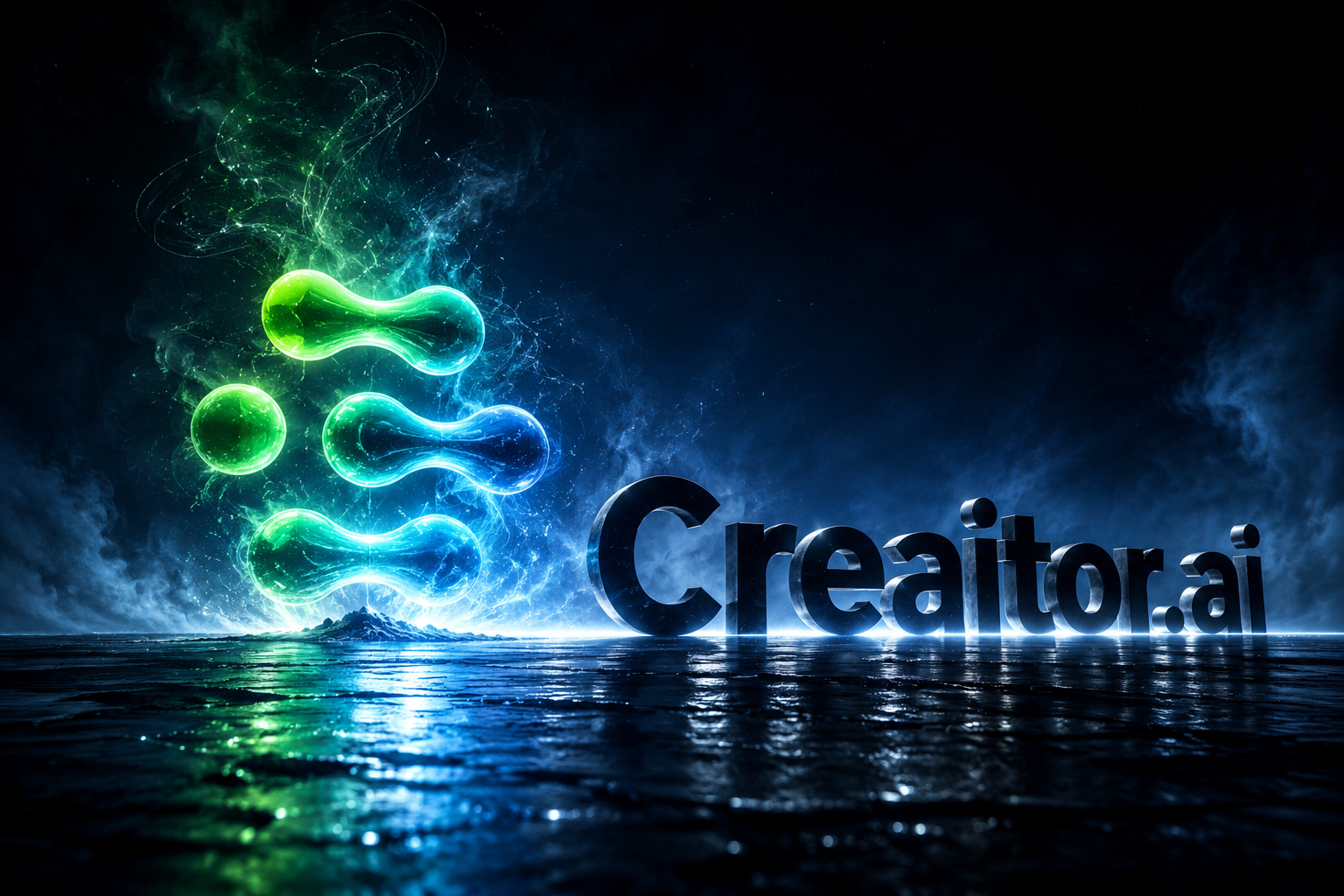 Creaitor AI writing and SEO platform interface displayed on a professional workspace screen
