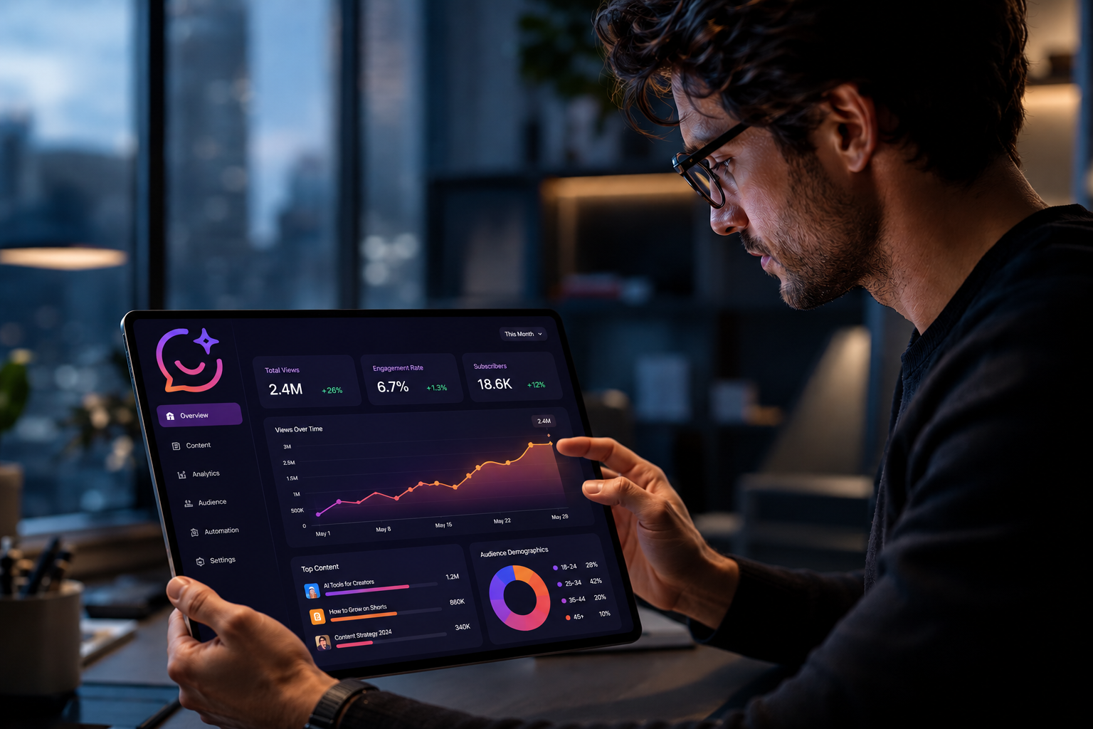 Marketing team using Databox Genie for instant data insights