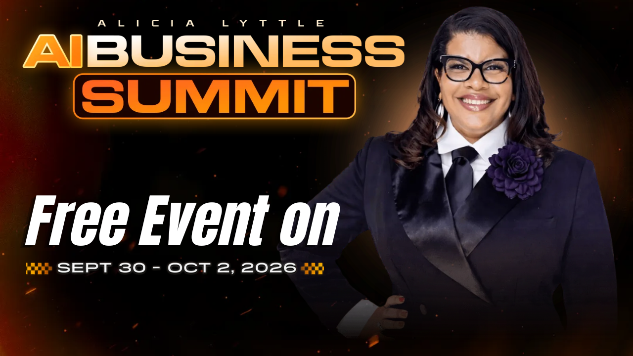 AI Business Summit 2026 official banner with event dates and speaker lineup